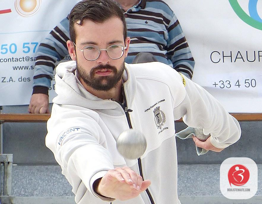 Julien FERREIRA : Championnats Auvergne Rhône-Alpes à pétanque 2023 de Rumilly
