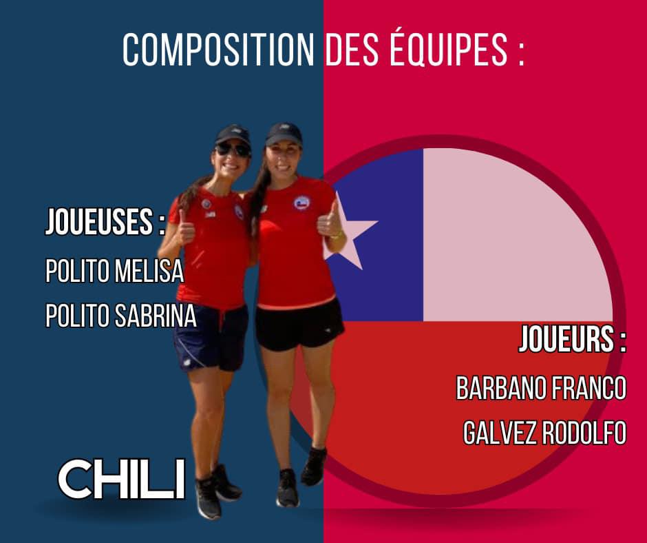 CHILI - 2e Coupe du Monde mixte de Sport-Boules à Saint-Vulbas