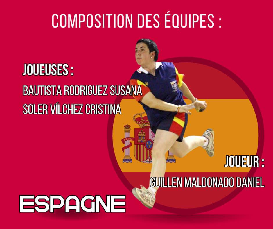 ESPAGNE - 2e Coupe du Monde mixte de Sport-Boules à Saint-Vulbas