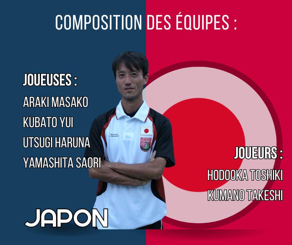 JAPON - 2e Coupe du Monde mixte de Sport-Boules à Saint-Vulbas