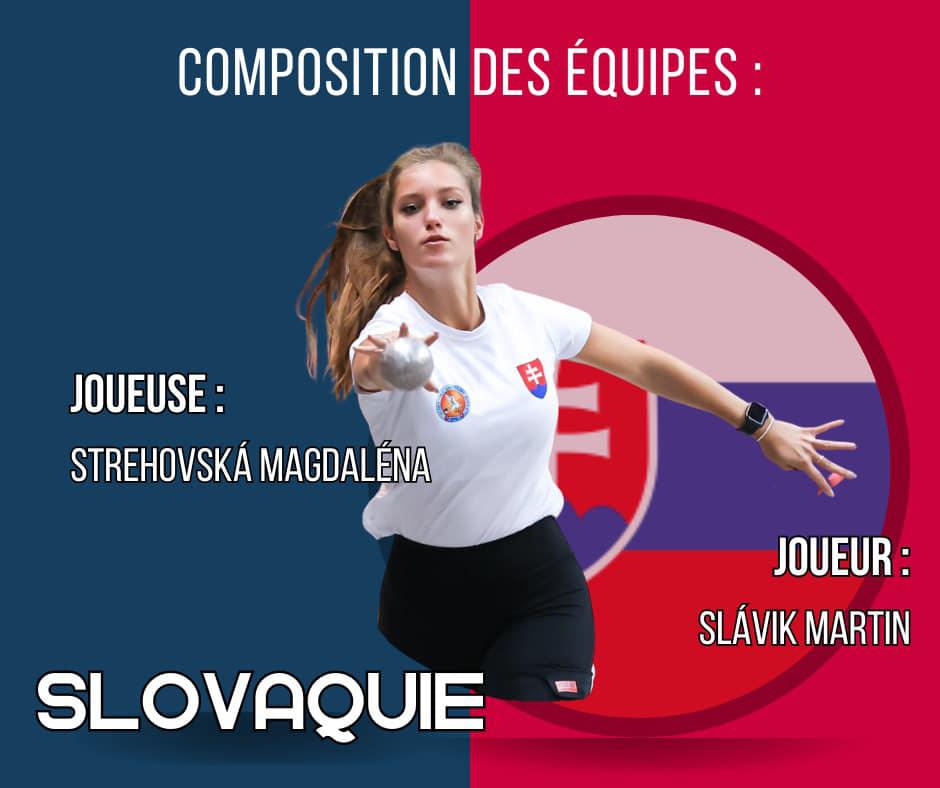 SLOVAQUIE - 2e Coupe du Monde mixte de Sport-Boules à Saint-Vulbas