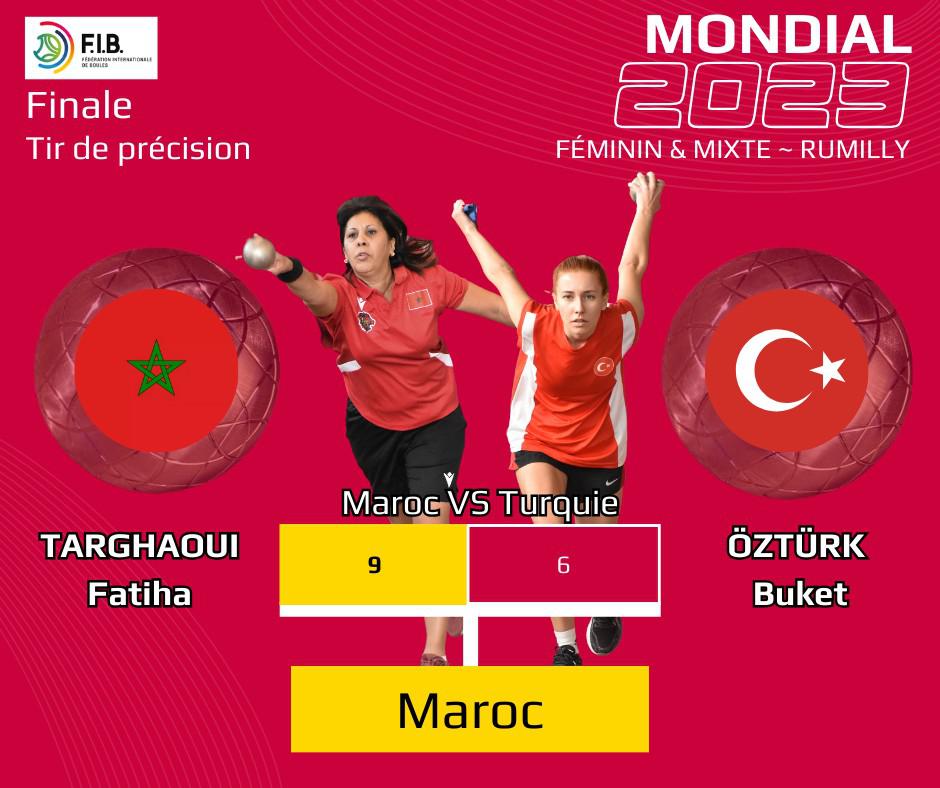 Championnats du Monde de Sport Boules - Le Maroc conquiert l'or en tir de précision