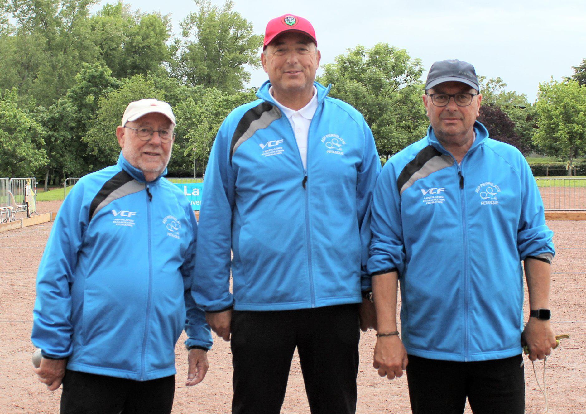 Qualifié pour le France vétérans de pétanque : Région Auvergne Rhône-Alpes 2024 à Andrézieux Bouthéon