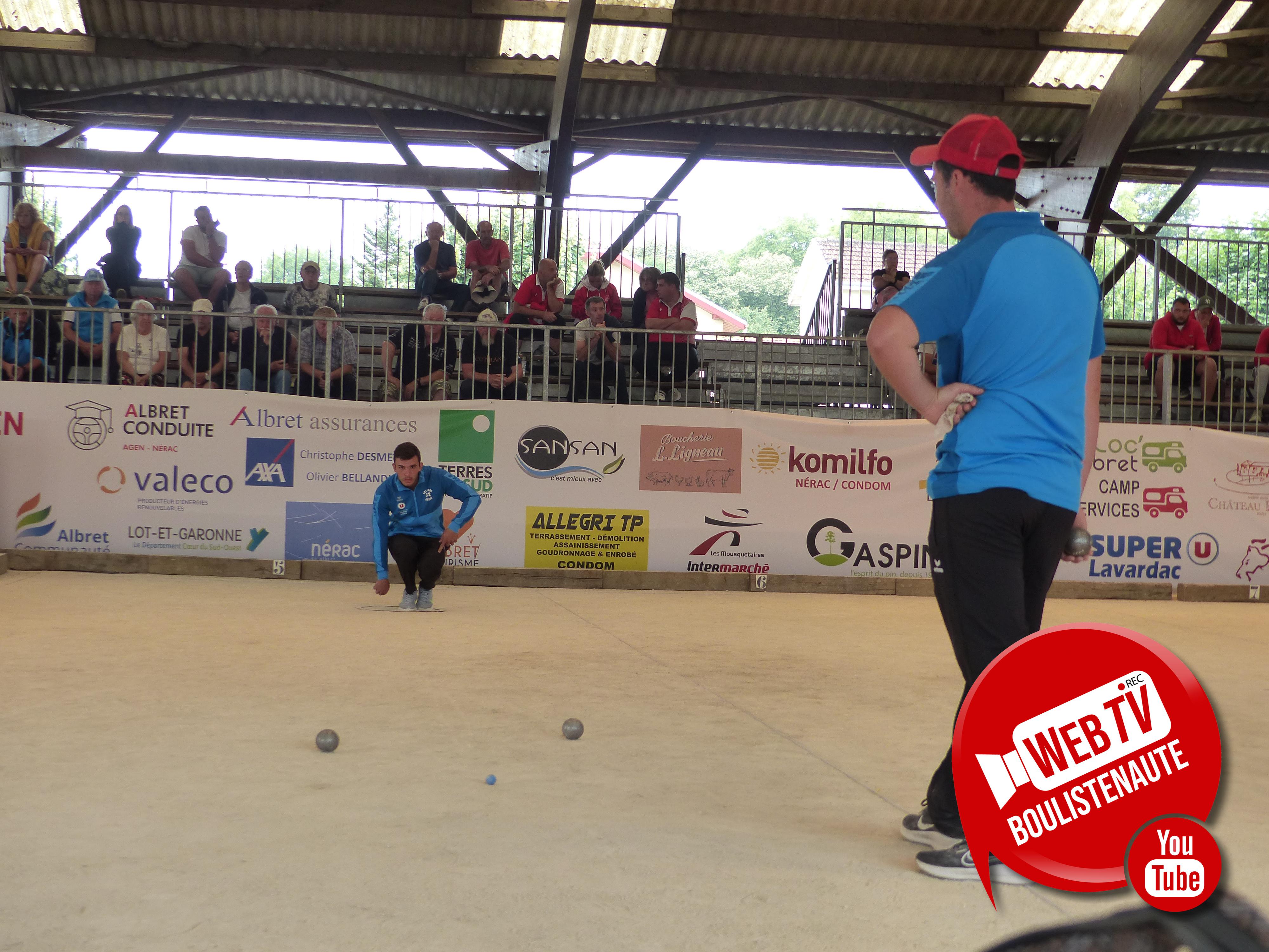 National Triplette Mixte pétanque Albret Nérac 2024 32