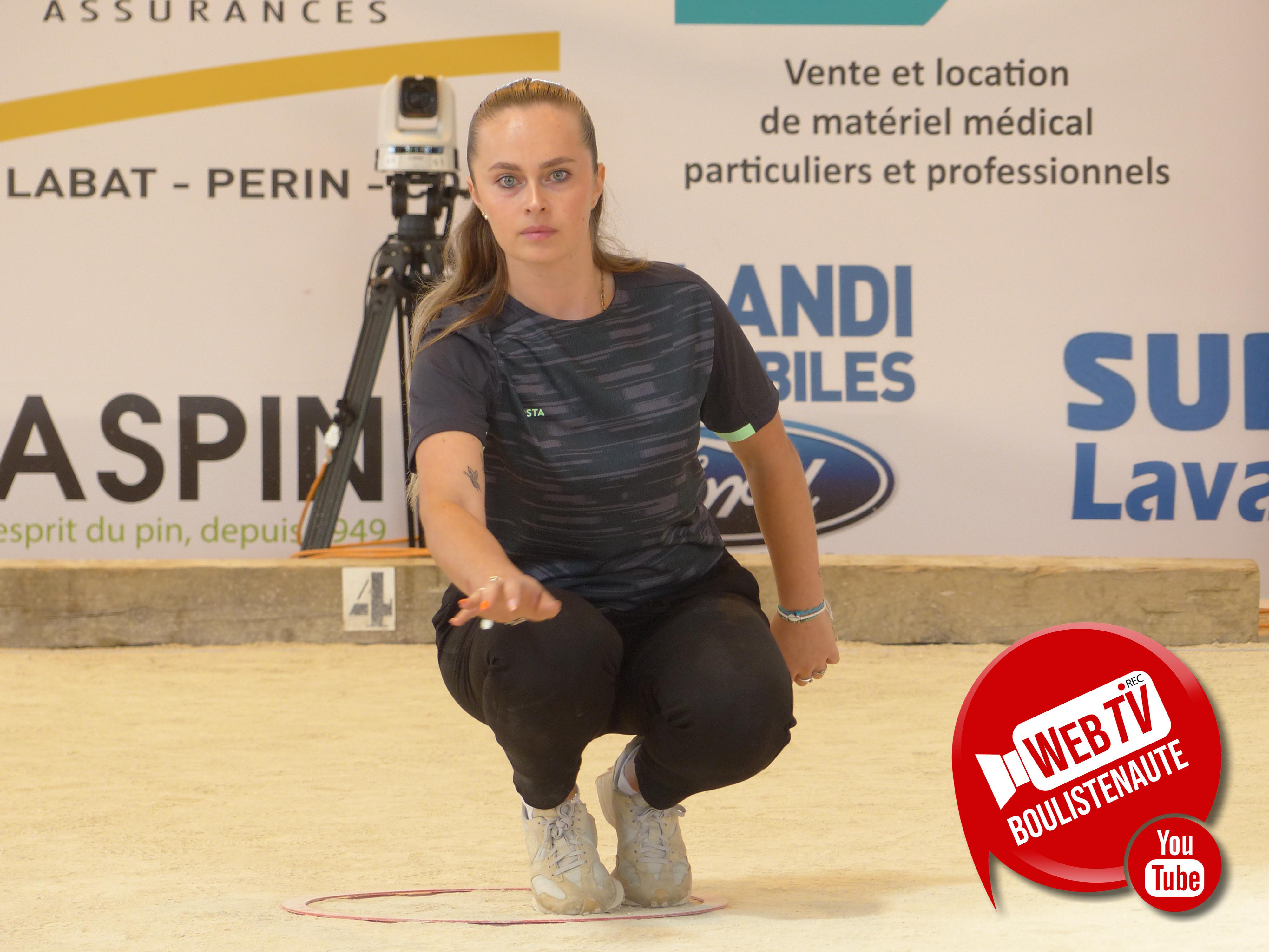 Carla GOFFARD-BORN : National Triplette Mixte pétanque Albret Nérac 2024