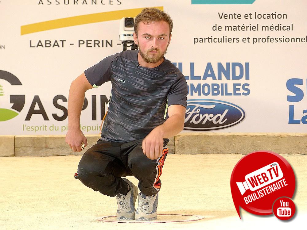 Diégo IVANOVITCH : National Triplette Mixte pétanque Albret Nérac 2024