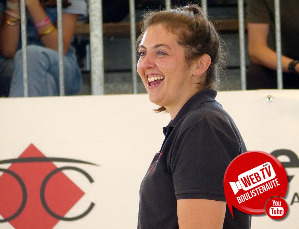 Charlène DEBORD : National Triplette Mixte pétanque Albret Nérac 2024