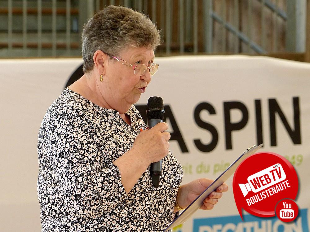 Jacqueline Prévot (Jackie) Comité du Lot-et-Garonne : National Triplette Mixte pétanque Albret Nérac 2024