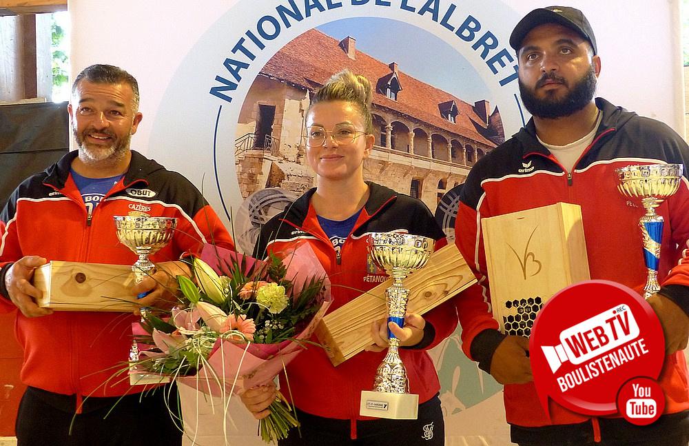 Les finalistes : National Triplette Mixte pétanque Albret Nérac 2024 98