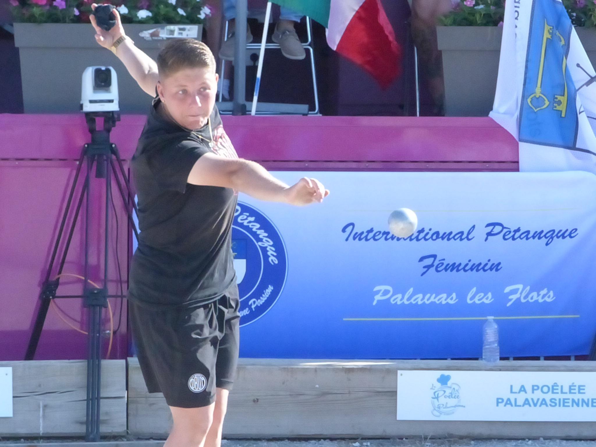 Emma PICARD - Palavas-les-Flots pétanque de haut niveau féminin 2024