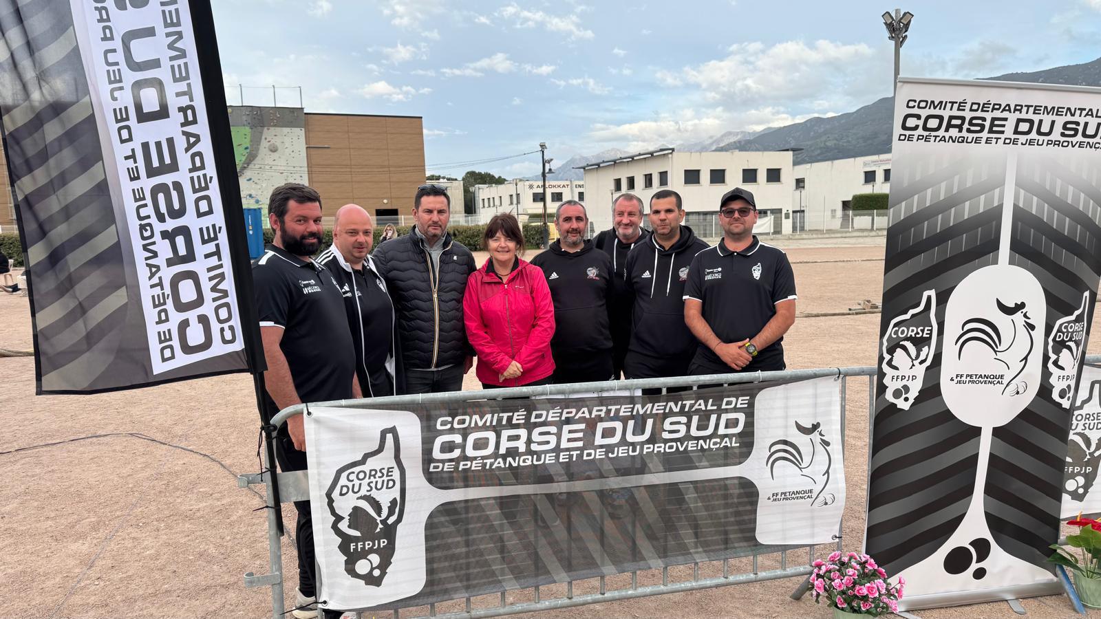 Championnat départemental de pétanque triplette promotion de Corse-du-Sud