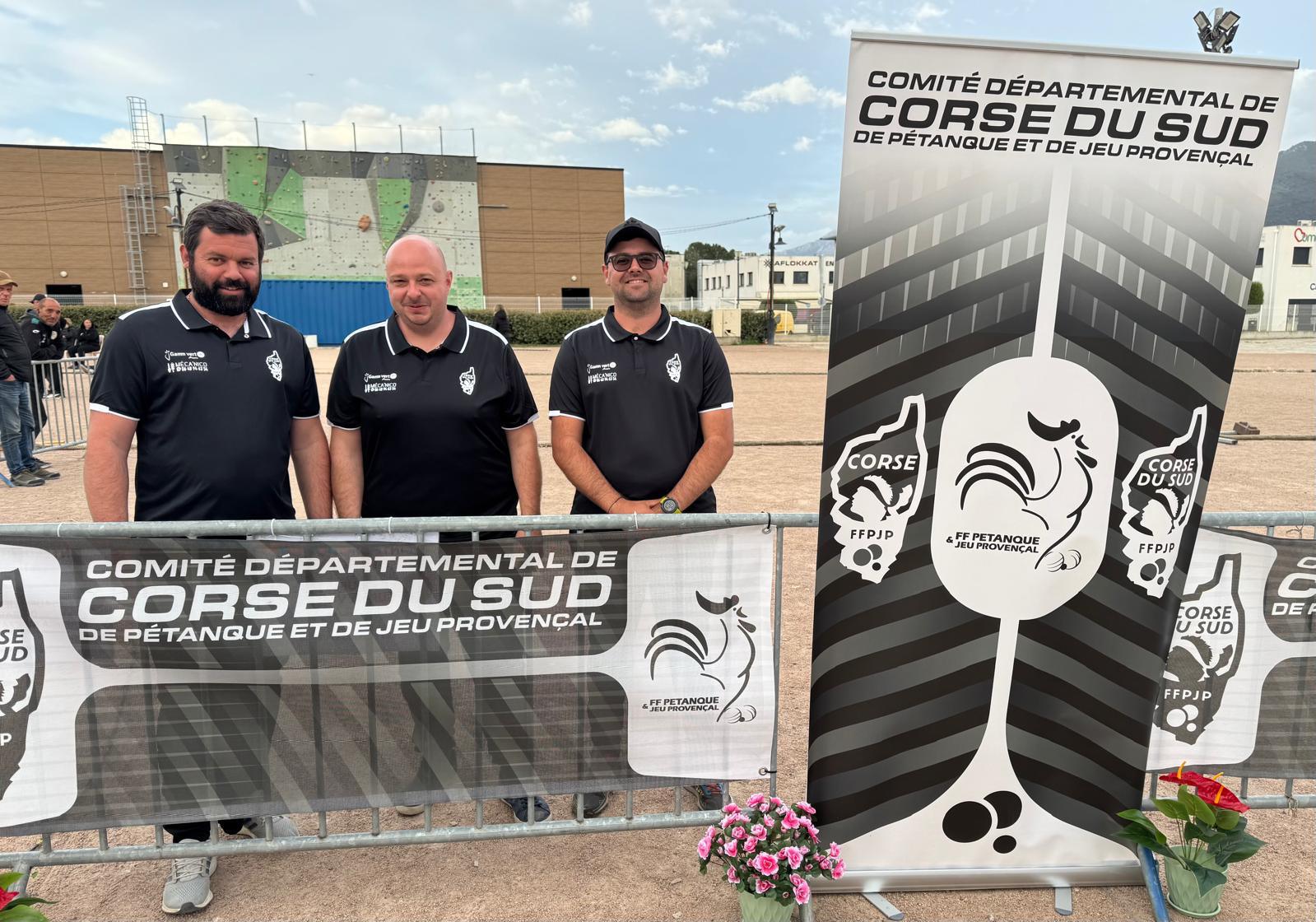 Championnat départemental de pétanque triplette promotion de Corse-du-Sud