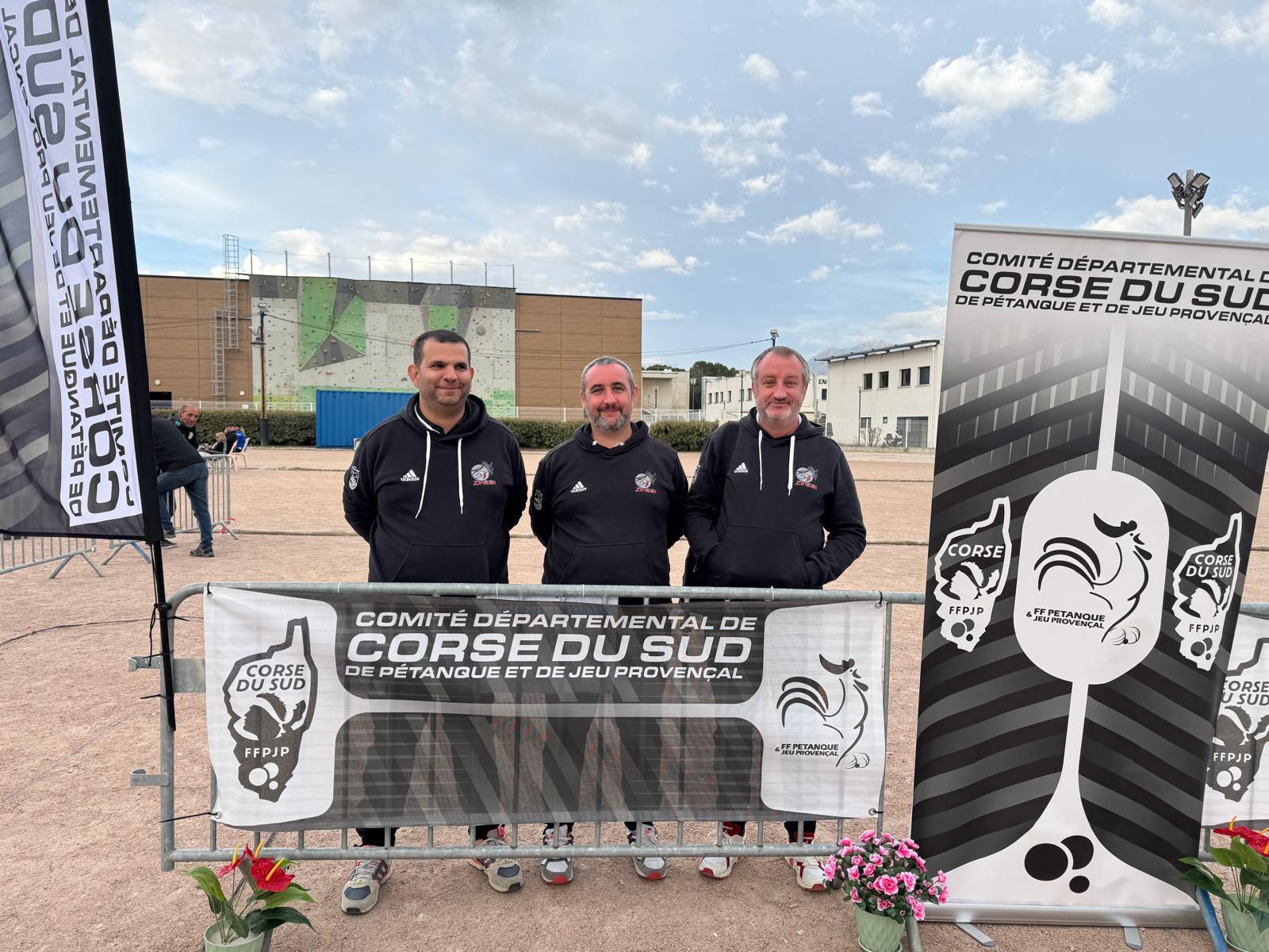Championnat départemental de pétanque triplette promotion de Corse-du-Sud