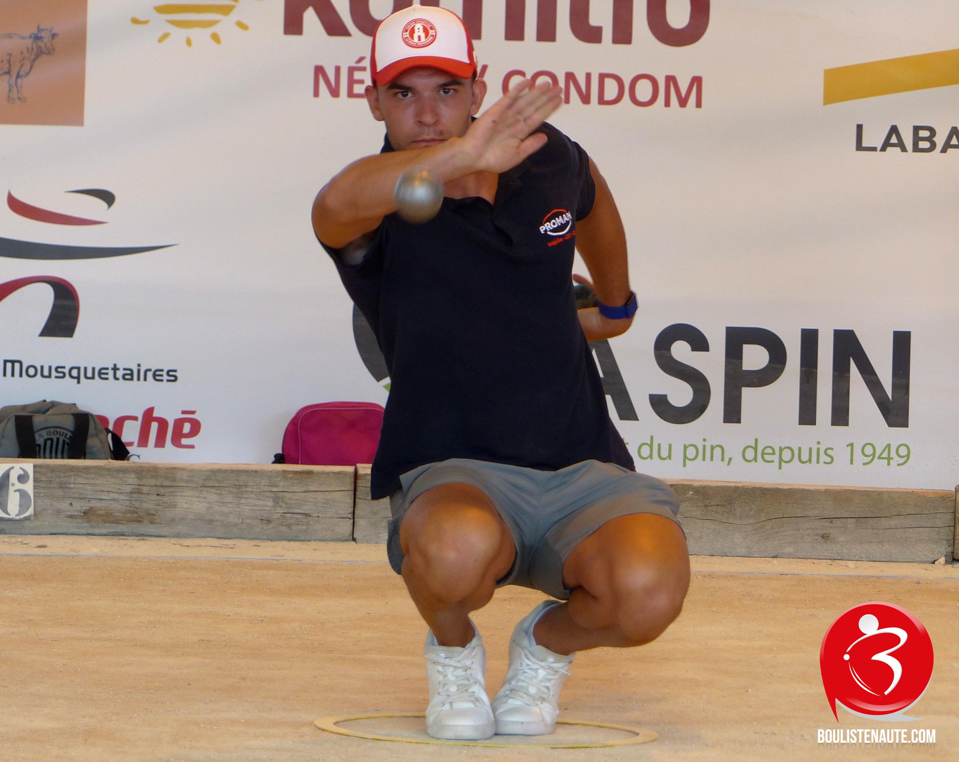 Finaliste Alexis SOUGNOUX - National triplette mixte de l'Albret à Nérac - Pétanque Boulistenaute TV 2025