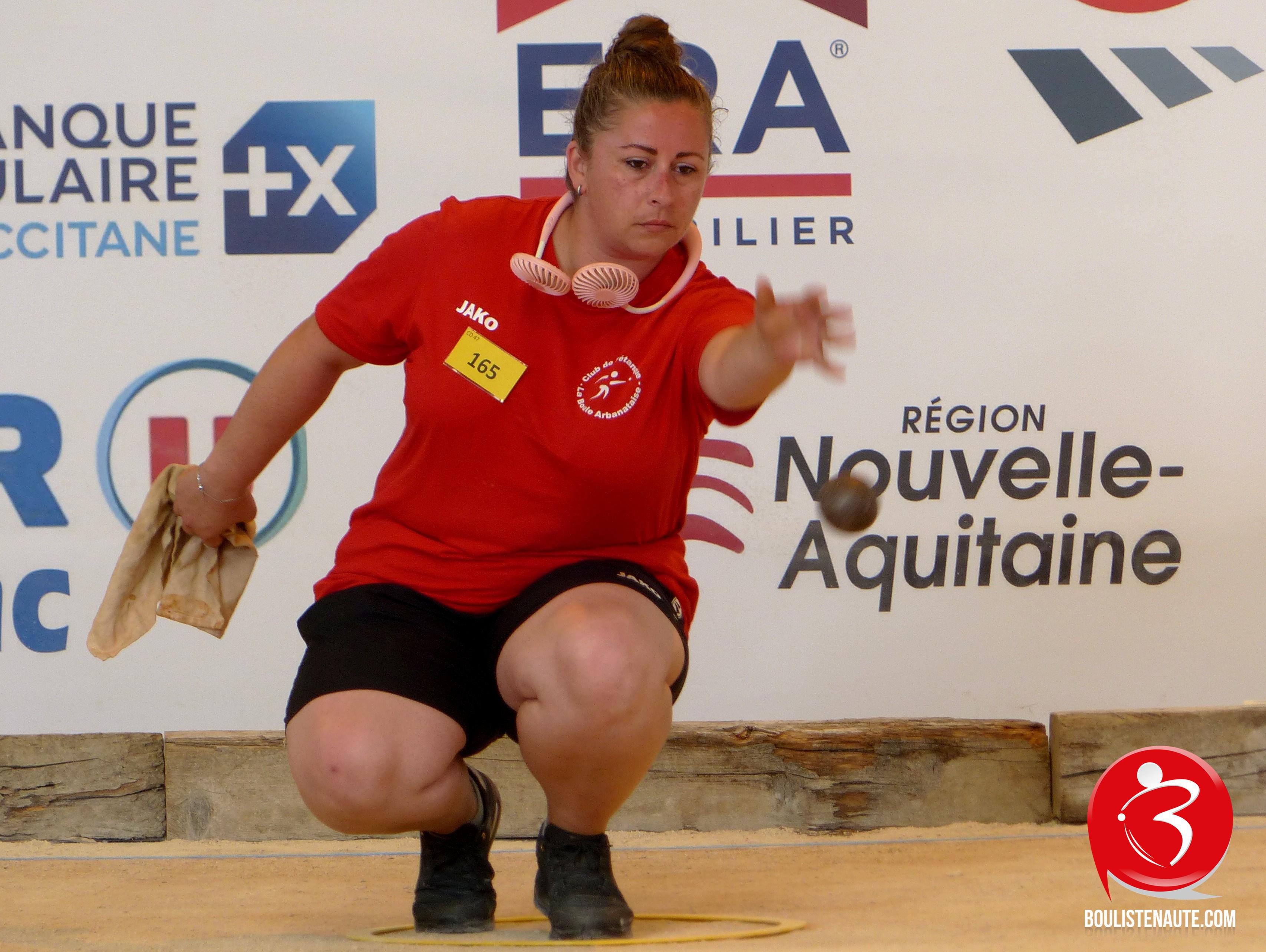 Mélanie DAGUIN - National triplette mixte de l'Albret à Nérac - Pétanque Boulistenaute TV 2025