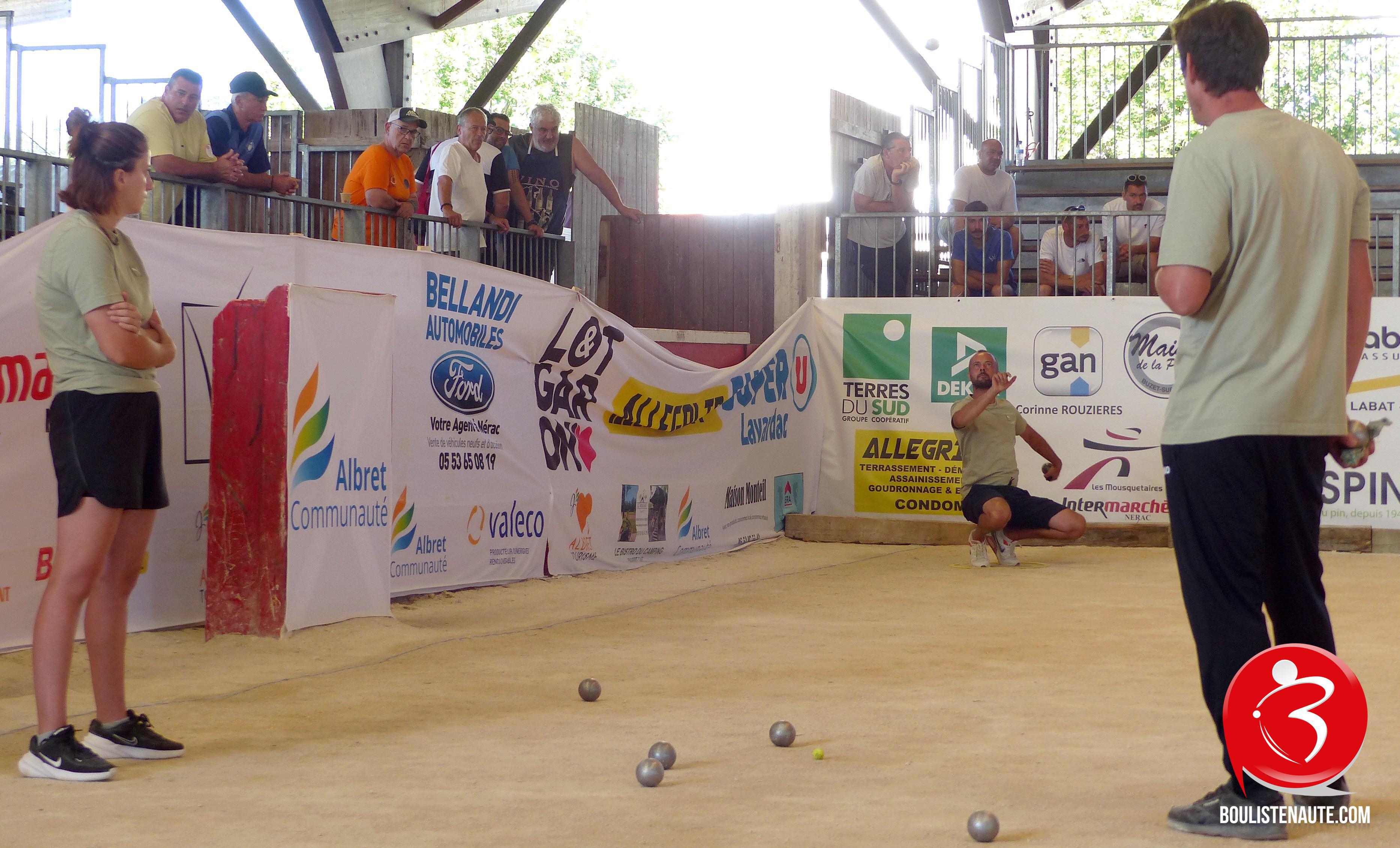 National triplette mixte de l'Albret à Nérac - Pétanque Boulistenaute TV 2025
