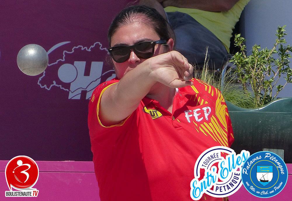Aïtana BENZAL pour l'Espagne - Nationaux féminin de Palavas-les-Flots - Pétanque 2025