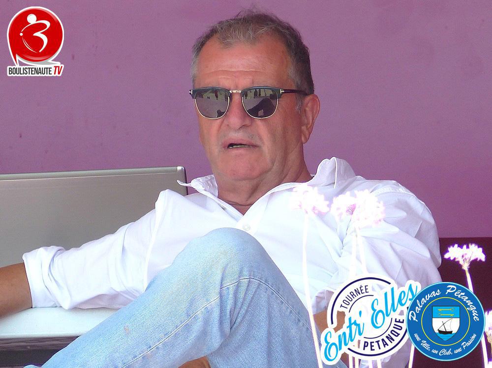 Gilles BONUTTI le patron - Nationaux féminin de Palavas-les-Flots - Pétanque 2025