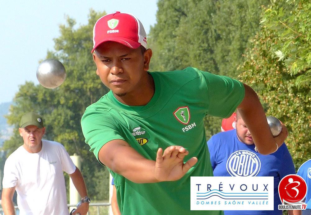 Supranational petanque Trevoux 2025 : Jean-François Daniel Rakotondrainibé, alias "Zigle"