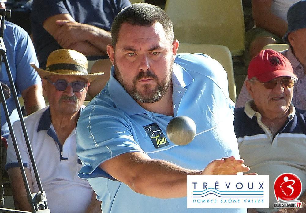 Supranational petanque Trevoux 2025 : Kévin PHILIPSON finaliste