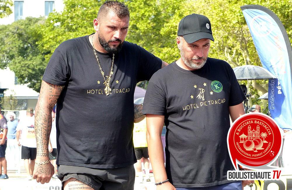 International petanque bastia 2025 : Riba GIMENEZ et Laurent N'GUYEN VAN