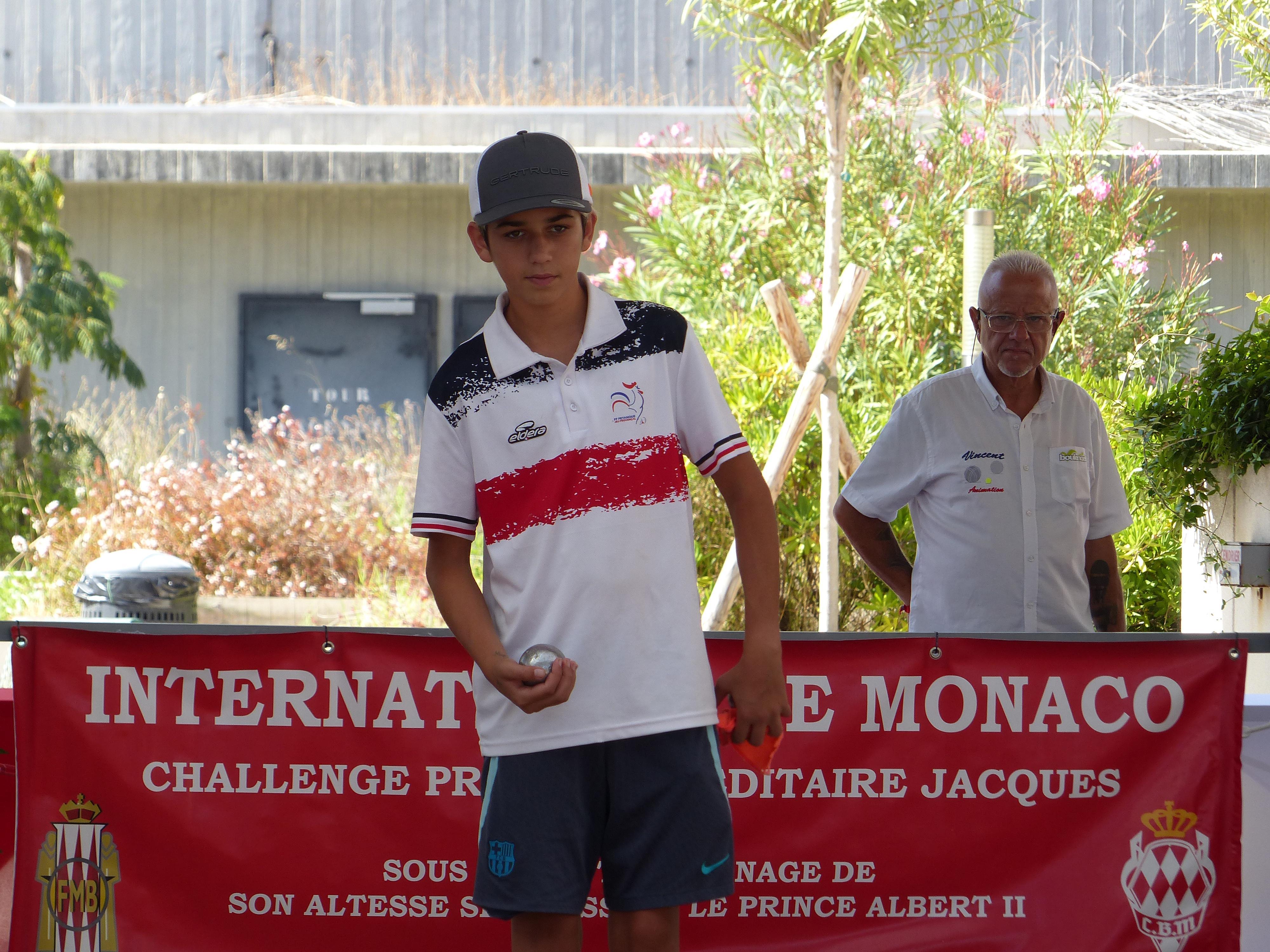 Jeune champion DAWSON HERLEMAN - International de petanque a monaco 2025 119