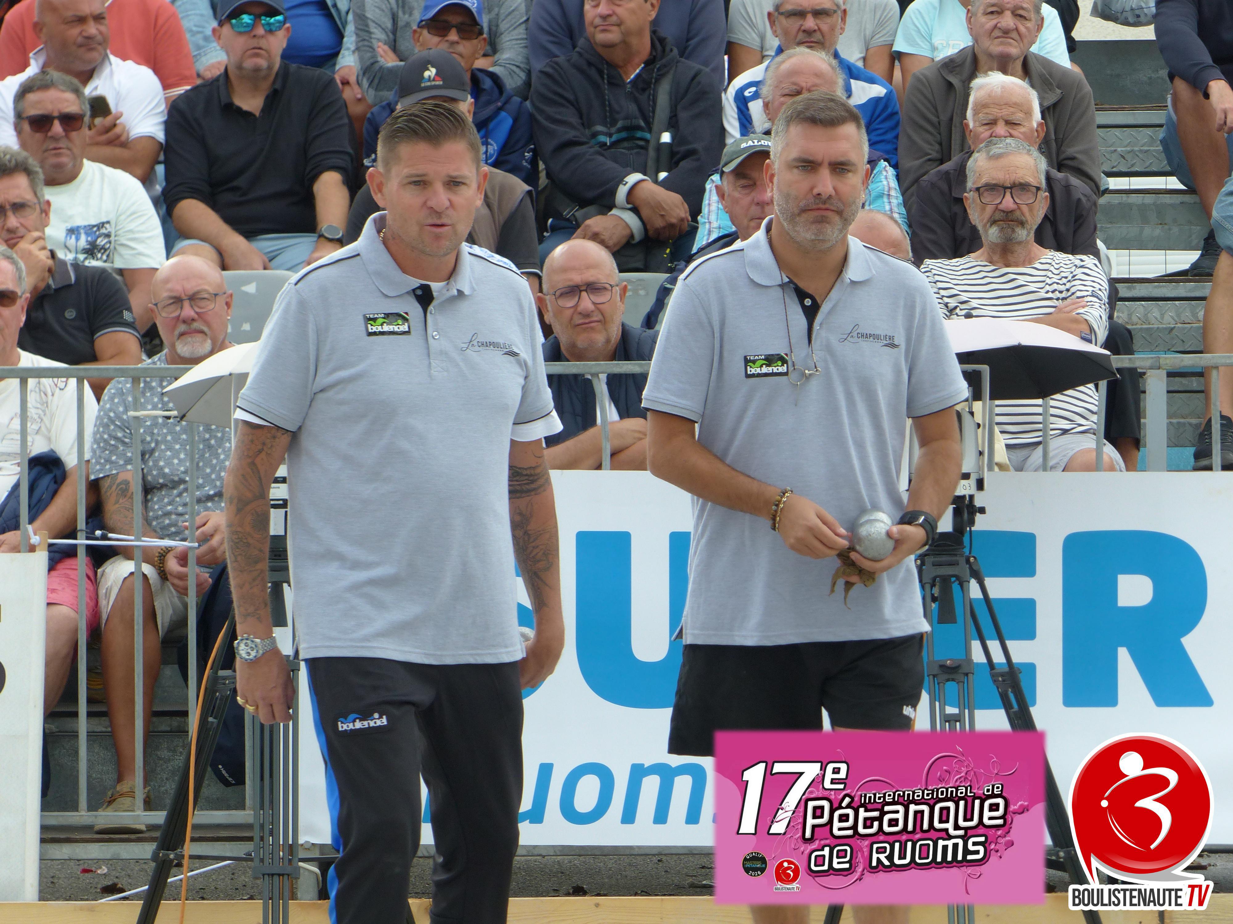 ROUSSEAU et SEVILLA - International de Ruoms - Pétanque TOP 1000 75