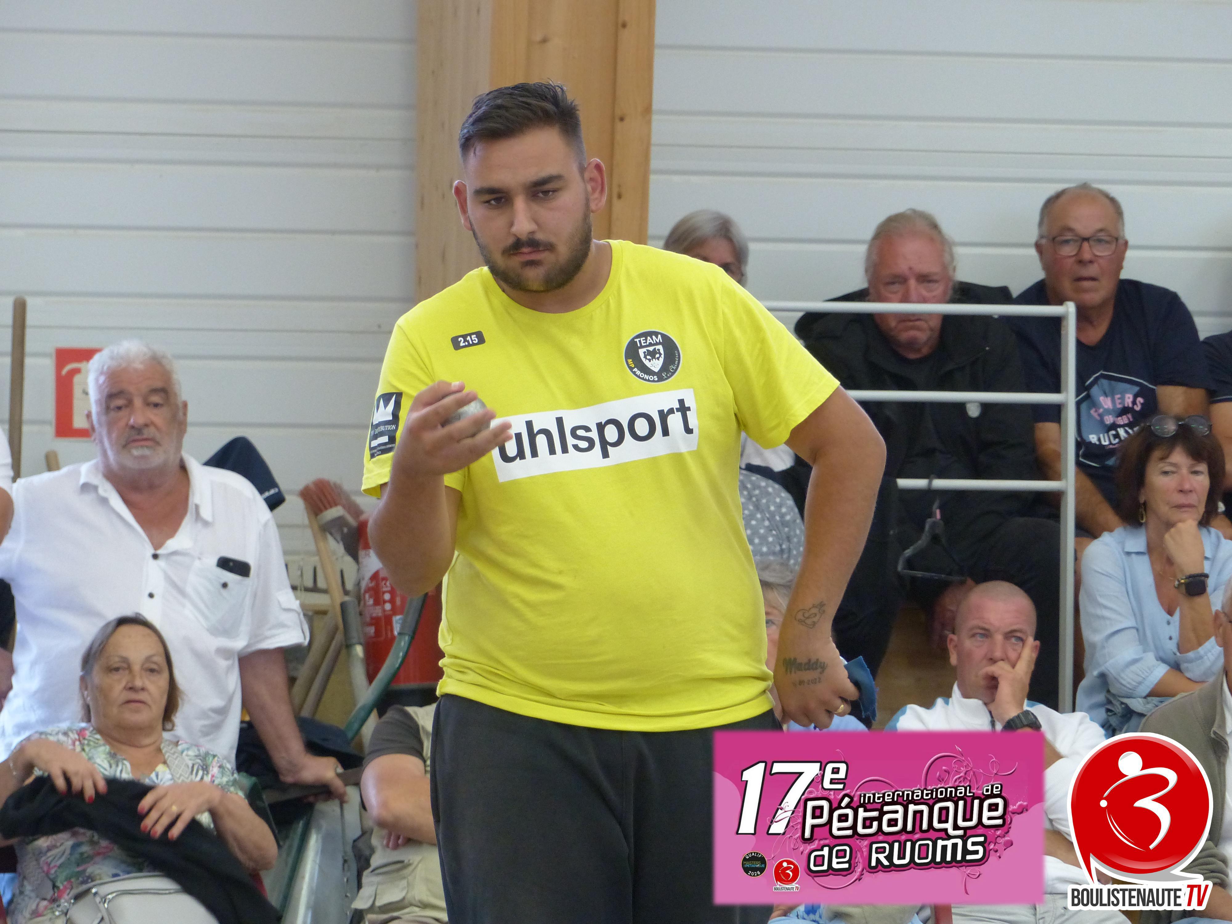 Donovan LAMBERGER finaliste - International de Ruoms - Pétanque TOP 1000 105