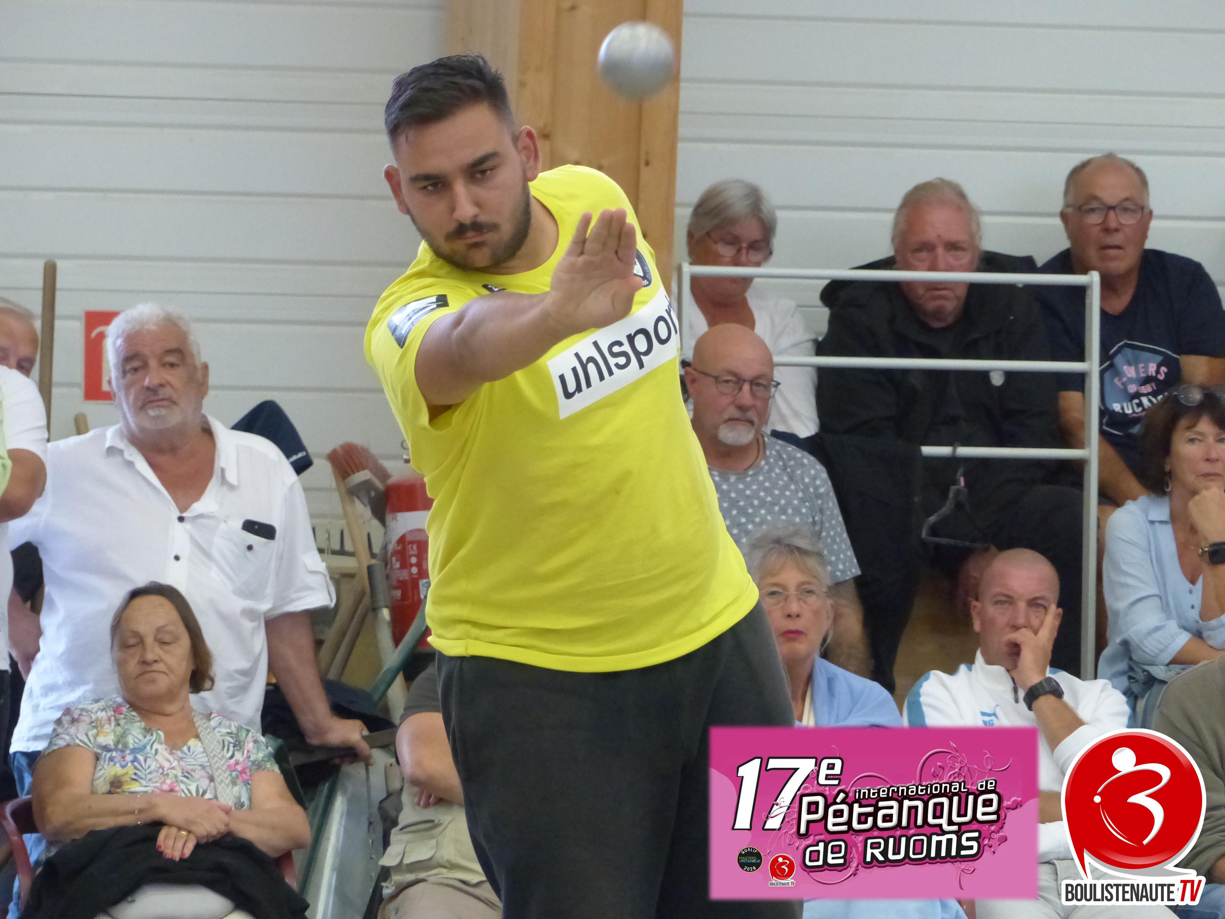 Donovan LAMBERGER finaliste - International de Ruoms - Pétanque TOP 1000 106