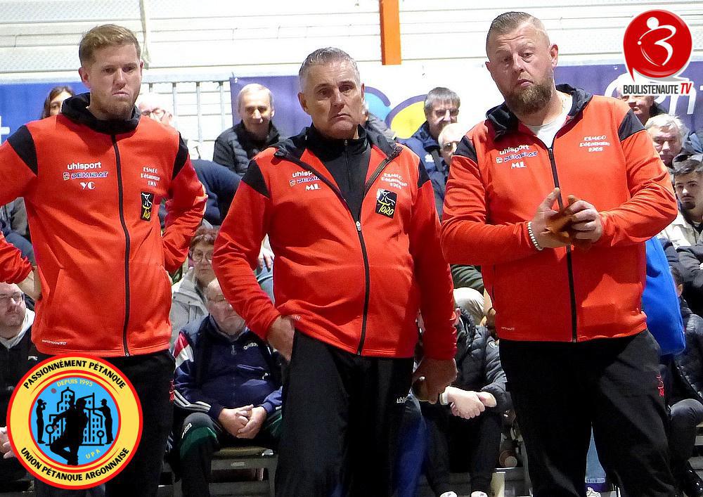 Finalistes Loy, Cousin et Stalie : National Orléans Pétanque 2025 2026 10