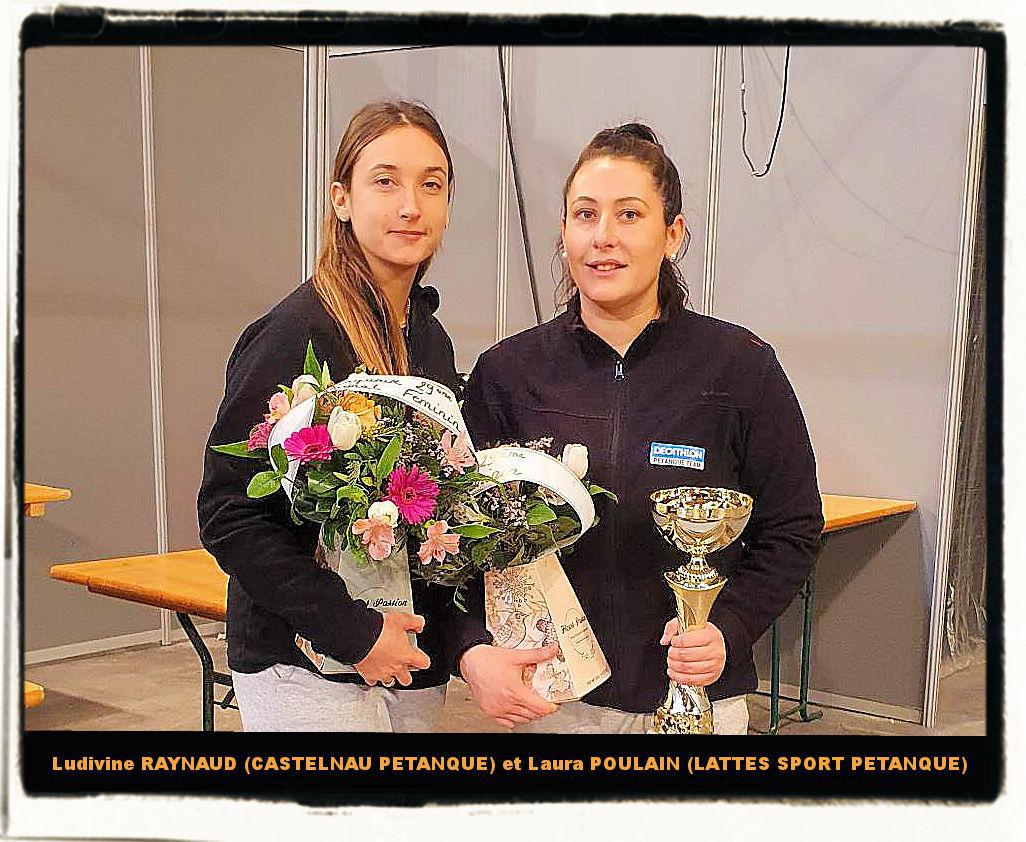 National à pétanque de Martigues  féminin, les championnes