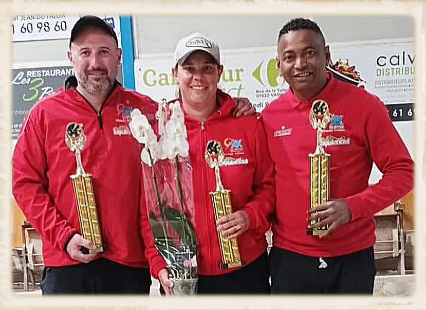 Les Champions de l'Ariège triplette mixte à pétanque 2023