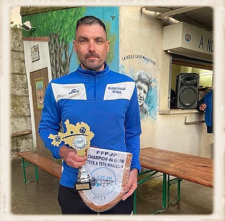Le Champion du Gard tête-à-tête de pétanque 2023