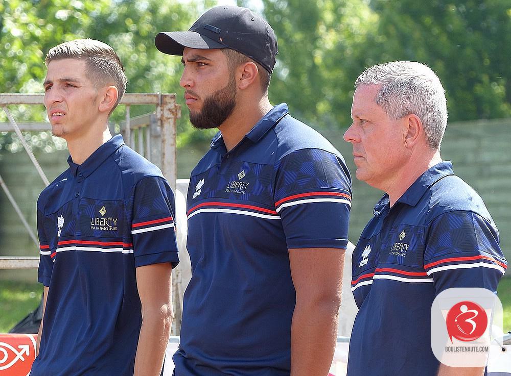 Demi-finalistes du Supranational à pétanque des Bords de Loire - Andrézieux-Bouthéon Juin 2023