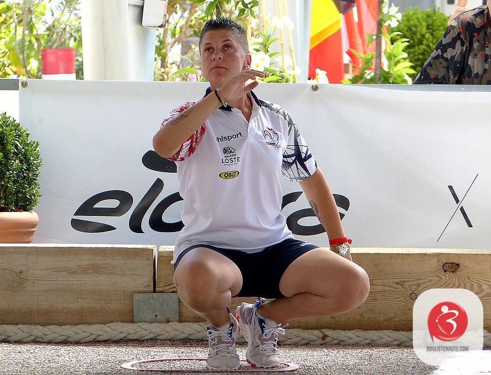 Audrey BANDIERA : International doublette féminin de Monaco 2023 - Challenge Princesse Gabriella
