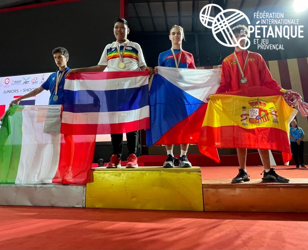 Championnat du monde juniors de tir de précision, la Thaïlande s'impose face à l'Italie - Les drapeaux