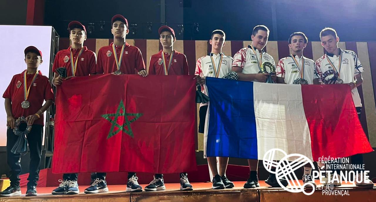 La Thaïlande Championne du Monde de pétanque triplette juniors 2023 - FIPJP - France et Maroc