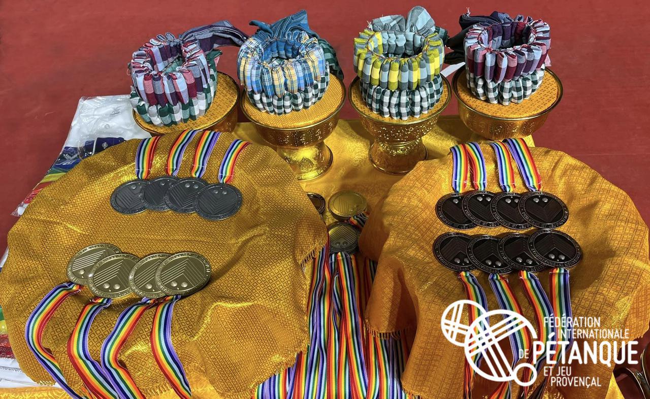 La Thaïlande Championne du Monde de pétanque triplette juniors 2023 - FIPJP 03