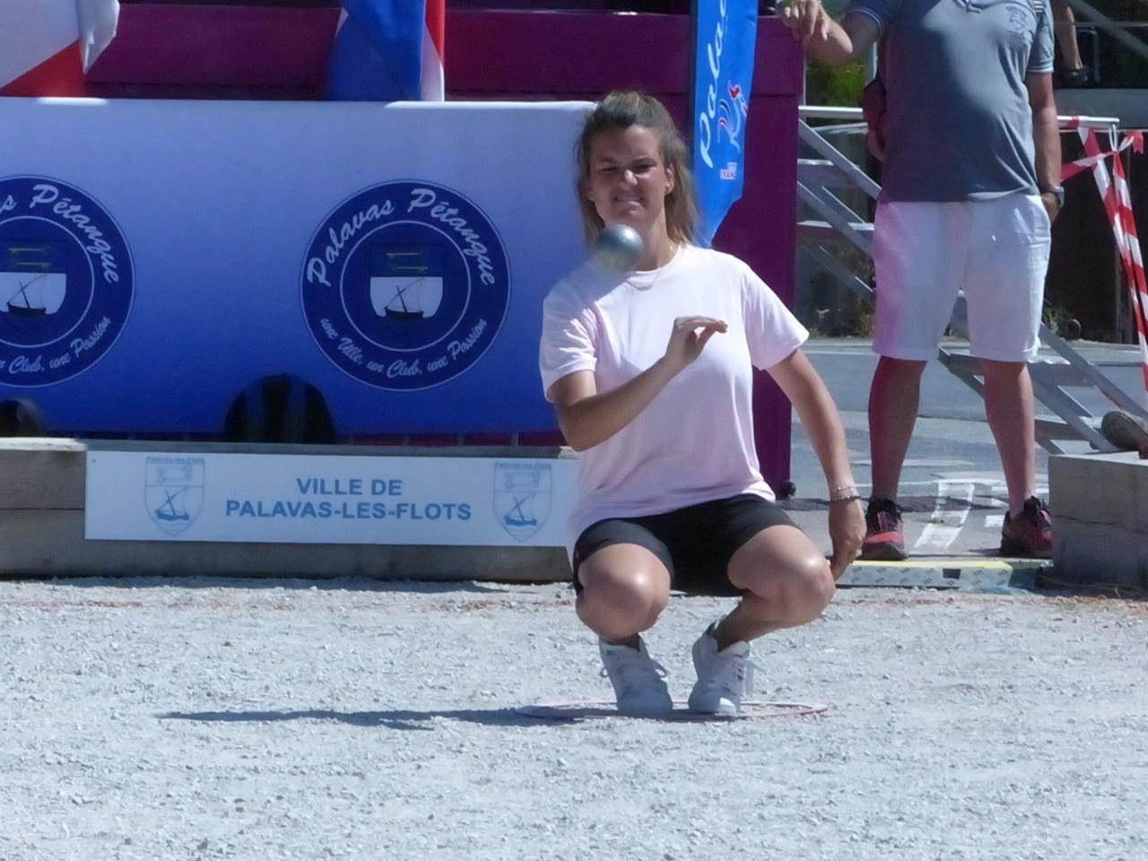 Céline LEBOSSE : Palavas-les-Flots pétanque de haut niveau féminin 2024