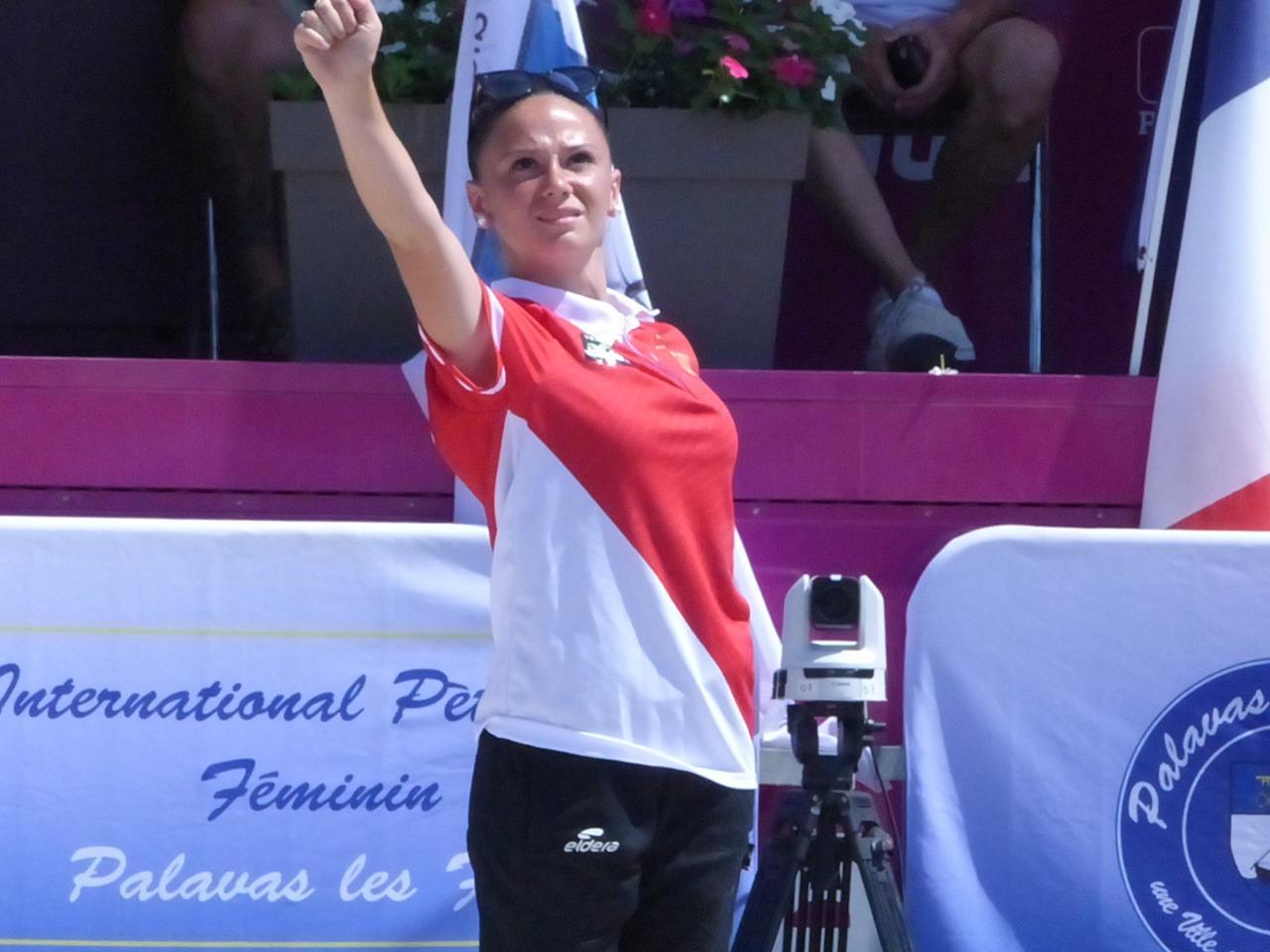 Palavas-les-Flots pétanque de haut niveau féminin 2024 : Kimberley CHARDELIN demi-finaliste du tête-à-tête