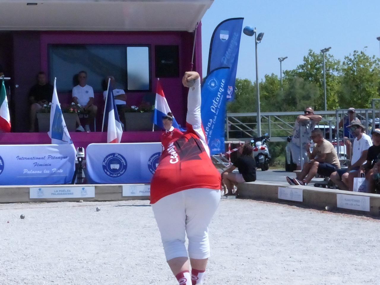 Palavas-les-Flots pétanque de haut niveau féminin 2024