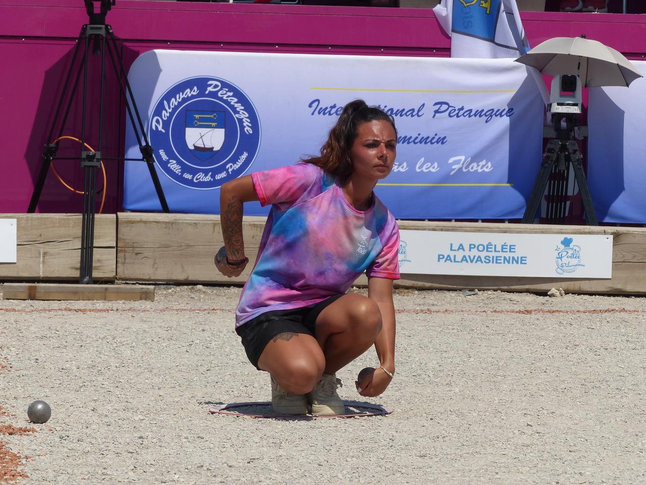 Manon DEBARD - Palavas-les-Flots pétanque de haut niveau féminin 2024