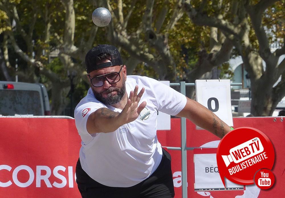 EMMANUEL VIOLA : International Triplette à pétanque de Bastia 2024