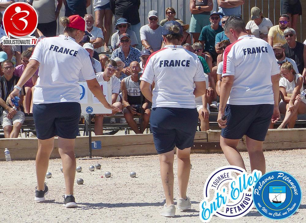 L'équipe de France s'incline en finale - International féminin de Palavas-les-Flots - Pétanque 2025