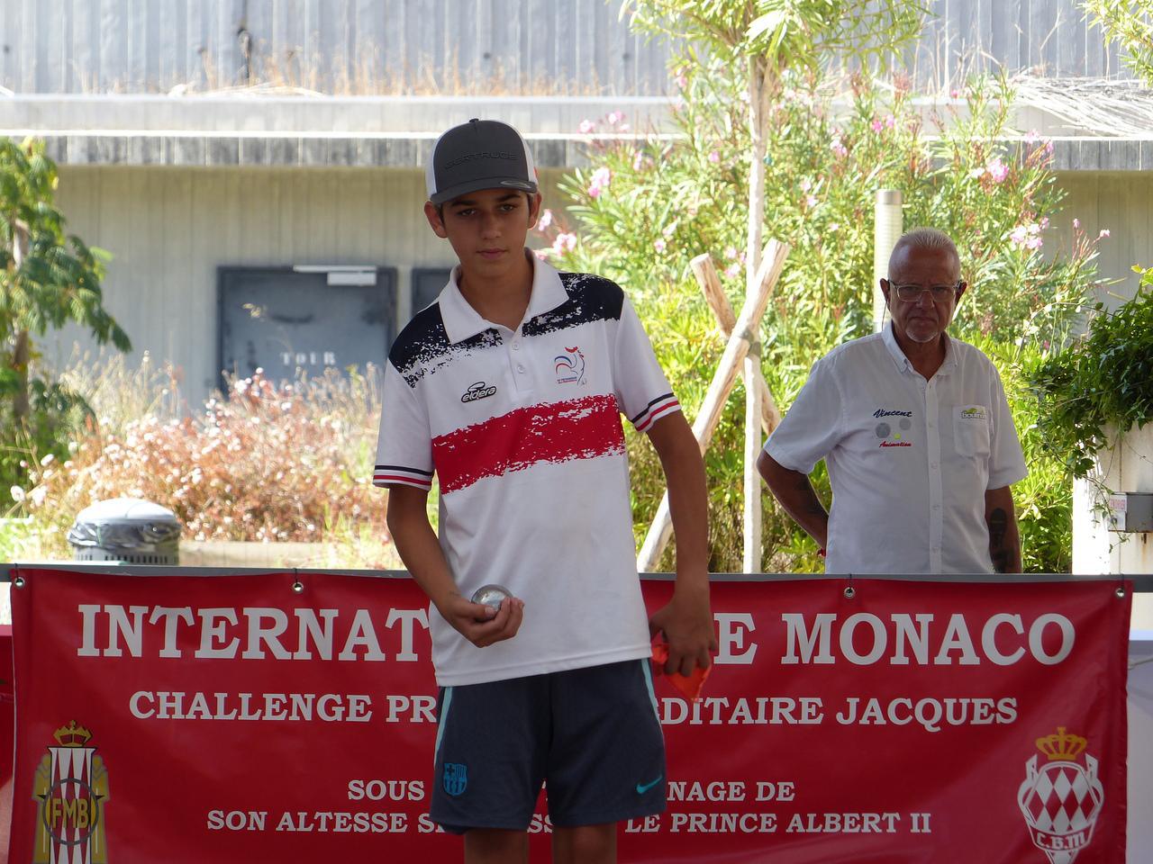 Jeune champion DAWSON HERLEMAN - International de petanque a monaco 2025 119