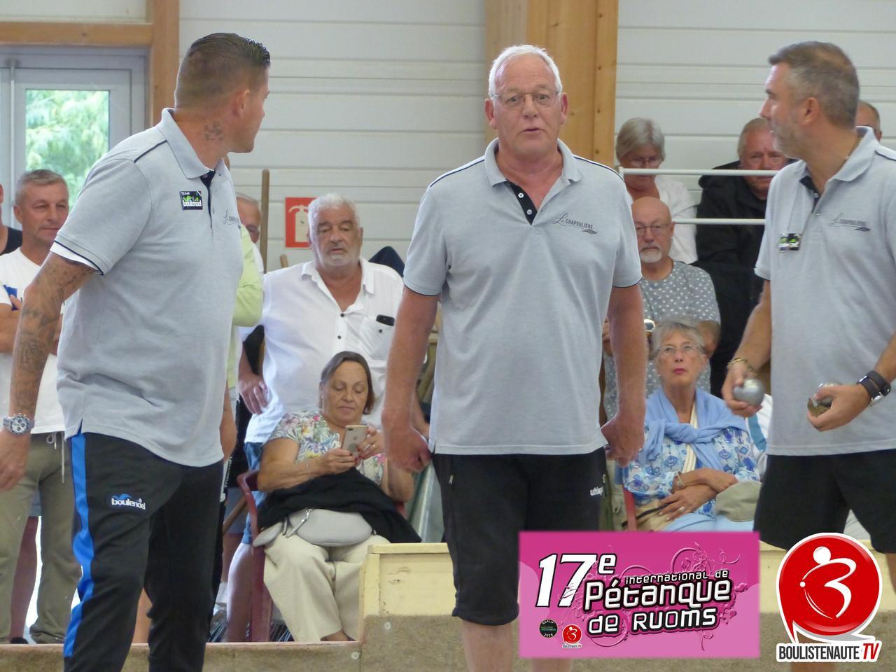 Vainqueurs ROUSSEAU/TOURRE/SEVILLA - International de Ruoms - Pétanque TOP 1000 102