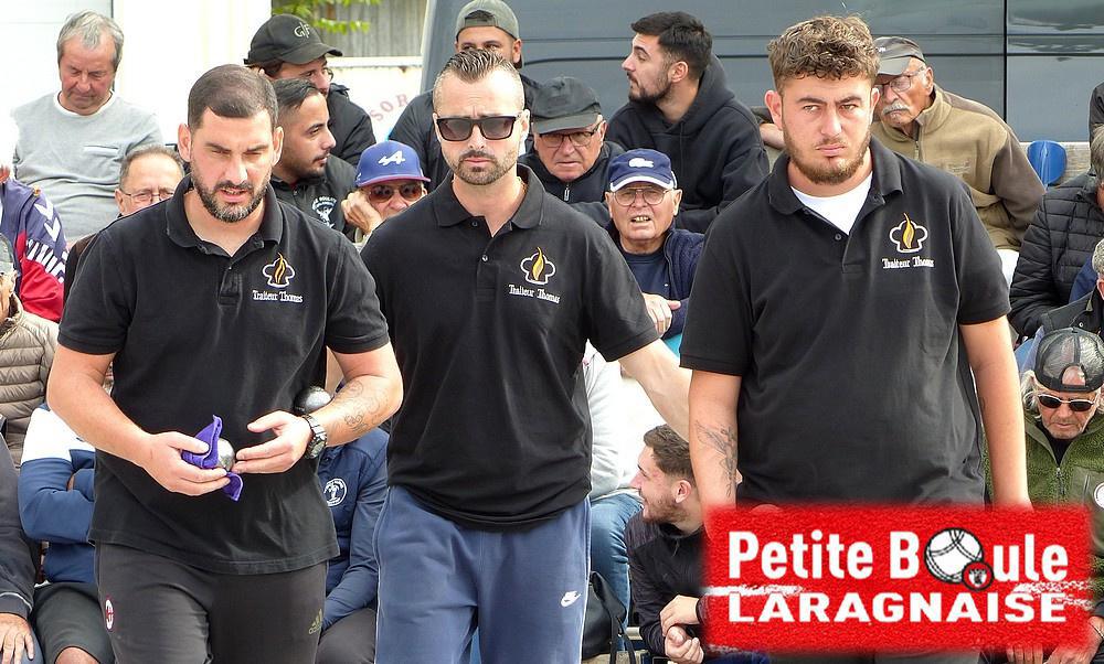 Equipe quart de finaliste - 71e National de Laragne-Monteglin (Hautes-Alpes) - Pétanque 2025