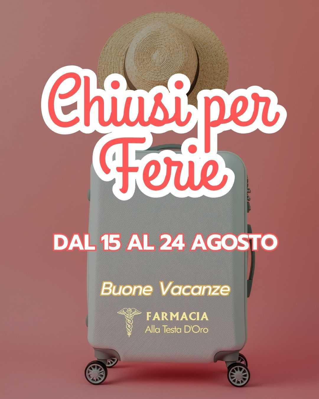 Chiusi per ferie