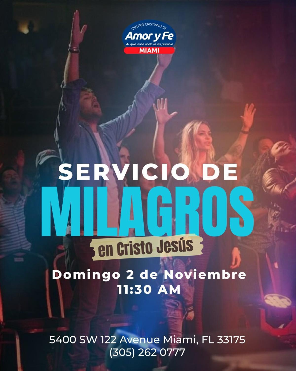 Servicio de Milagros en Cristo Jesús