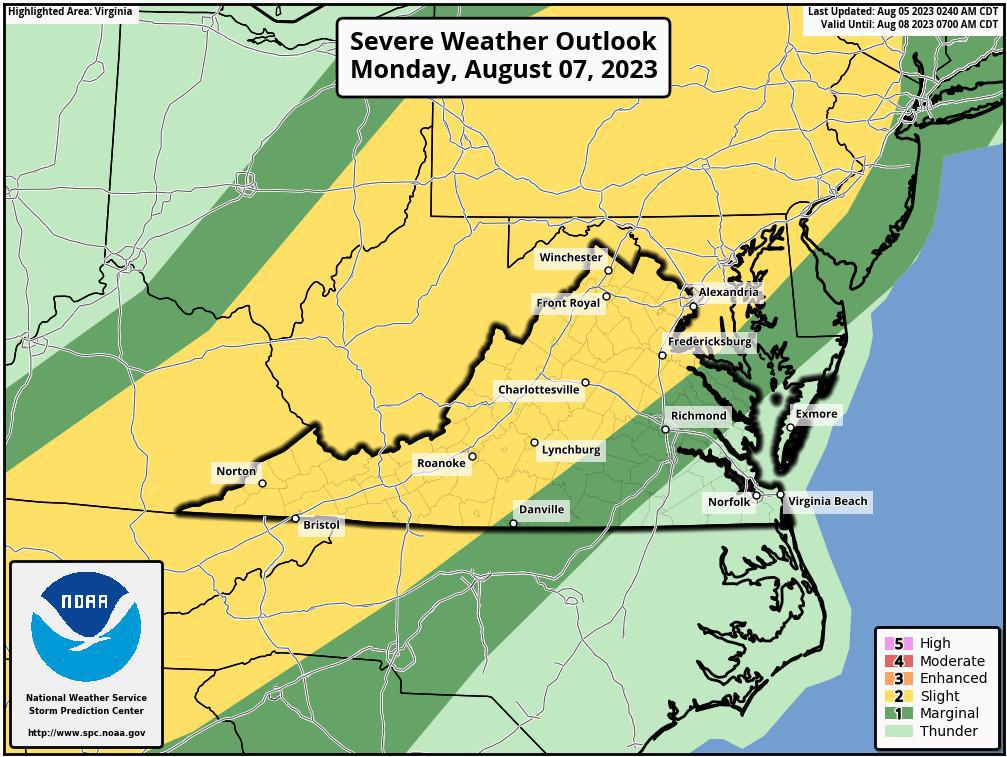 Some strong storms Sunday PM, Increasing severe threat Monday